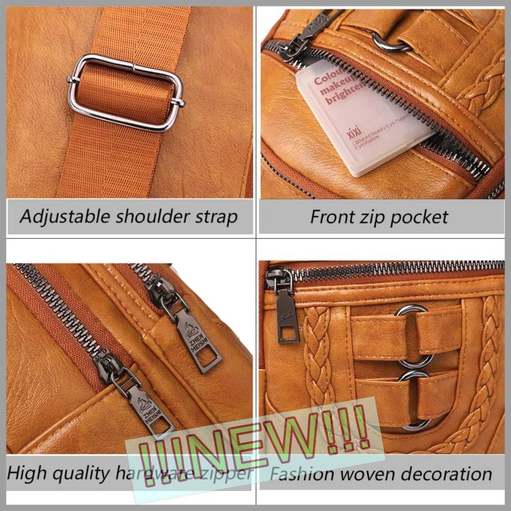 New~~~ Sling Backpack Chest Crossbody Shoulder Bag Travel Daypack for Men - Picture 4 of 6